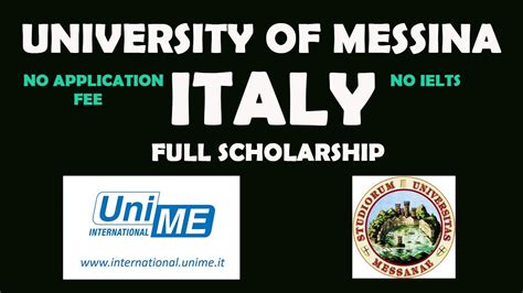 university of messina application portal